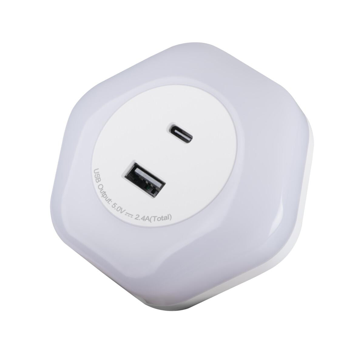 LAMPADA A LED PLUG-IN BOLA LED 2XUSB WW W - KANLUX