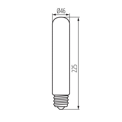 LAMPADINA LED XLED HP D46E40 38W-NW - KANLUX