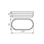 LAMPADA &AMP QUOT TARTARUGA&AMP QUOT  TOLU C LED 6W-NW-W - KANLUX