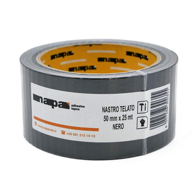 NASTRO TELATO AMERICANO 50X25MT NERO