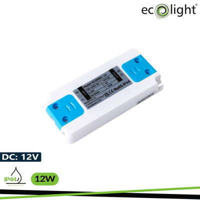 ALIMENTATORE DA MOBILE 12W 12V IP44 98X47X12