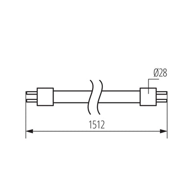 LAMPADINA LED T8 LED 22-CW - KANLUX