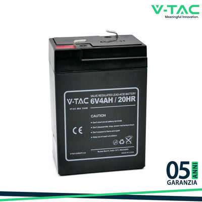 4AH 6V LEAD ACID BATTERY T1 - 70*47*101(107)MM