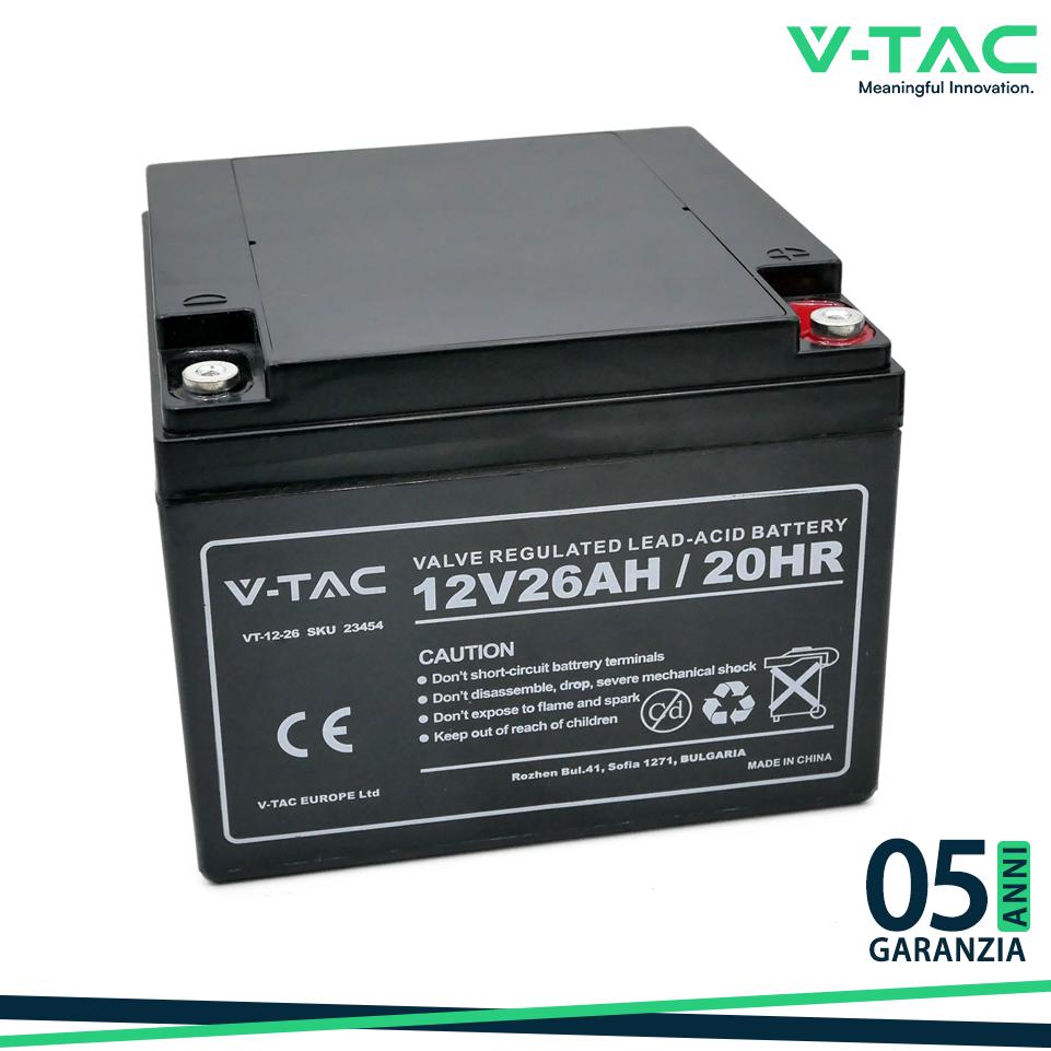 26AH 12V LEAD ACIDE BATTERY M5 - 175*165*127*127MM