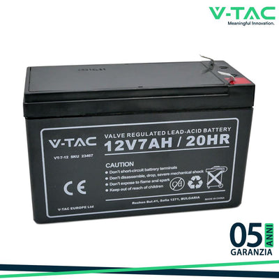 7AH 12V LEAD ACIDE BATTERY T2 - 151*65*94(100)MM