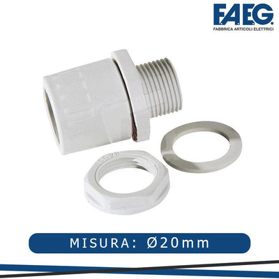 BLOCCATUBO RACC.TUBO/SCAT. IP65 DIAM.20