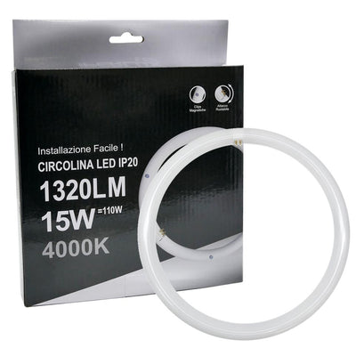 CIRCOLINA G10Q 180-250V 15W    4000K 1320LM