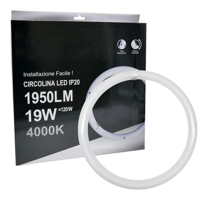 CIRCOLINA 19W G10Q 180-250V    4000K 1950LM