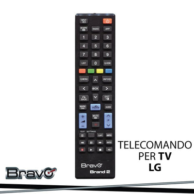 BRAND 2 TELECOMANDO UNIV. PER  TV LG