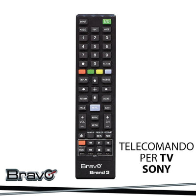 BRAND 3 TELECOMANDO UNIV. PER  TV SONY