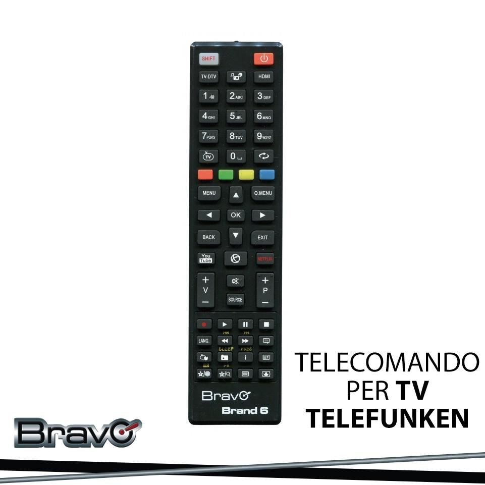 BRAND 6 TELECOMANDO UNIV. PER  TV TELEFUN/VEST