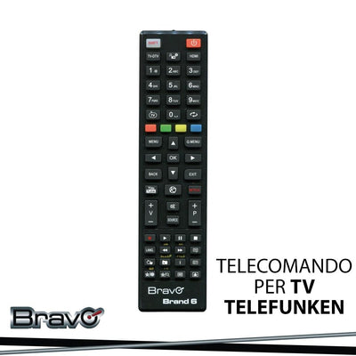 BRAND 6 TELECOMANDO UNIV. PER  TV TELEFUN/VEST