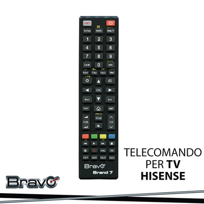 BRAND 7 TELECOMANDO UNIV. PER  TV HI-SENSE