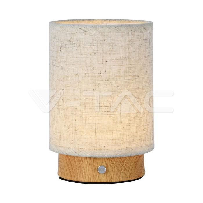 3W LED LAMPADA LED DA TAVOLO 3000K COLORE BEIGE