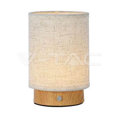 3W LED LAMPADA LED DA TAVOLO 3000K COLORE BEIGE