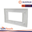PLACCA SOFT-TOUCH ART-T1 4P 8004ST-3 SILVER