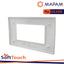 PLACCA SOFT-TOUCH ART-T1 4P 8004ST-3 SILVER