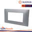 PLACCA SOFT-TOUCH GEM-T2 4P 6004ST-3 SILVER