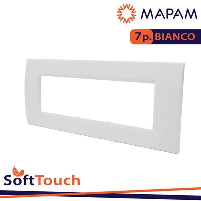 PLACCA SOFT-TOUCH ART-T1 7P 8007ST-1 BIANCO