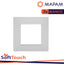 PLACCA SOFT-TOUCH GEM-T2 2P 6002ST-1 BIANCO