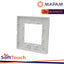 PLACCA SOFT-TOUCH GEM-T2 2P 6002ST-1 BIANCO