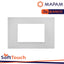 PLACCA SOFT-TOUCH GEM-T2 3P 6003ST-1 BIANCO