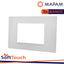 PLACCA SOFT-TOUCH GEM-T2 3P 6003ST-1 BIANCO