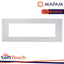 PLACCA SOFT-TOUCH GEM-T2 7P 6007ST-1 BIANCO