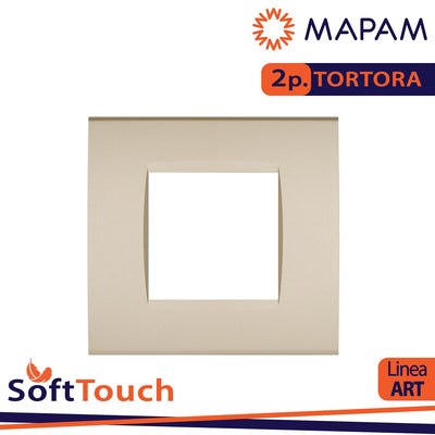 PLACCA SOFT-TOUCH ART-T1 2P 8002ST-5 CHAMPAGNE