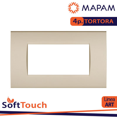 PLACCA SOFT-TOUCH ART-T1 4P 8004ST-5 CHAMPAGNE