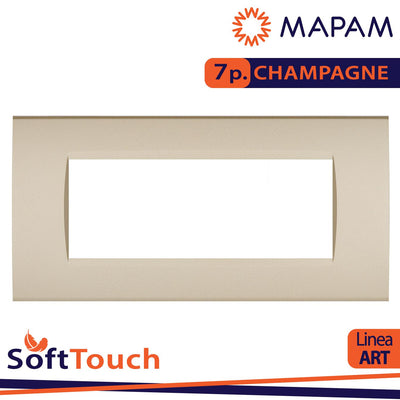 PLACCA SOFT-TOUCH ART-T1 7P 8007ST-5 CHAMPAGNE