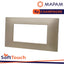 PLACCA SOFT-TOUCH GEM-T2 4P 6004ST-5 CHAMPAGNE