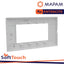 PLACCA SOFT-TOUCH GEM-T2 4P 6004ST-6 ANTRACITE
