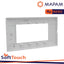 PLACCA SOFT-TOUCH GEM-T2 4P 6004ST-2 NERO