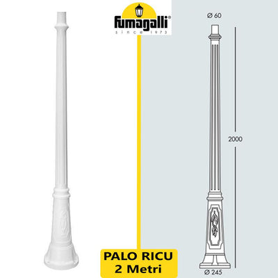 PALO RICU 2MT BIANCO