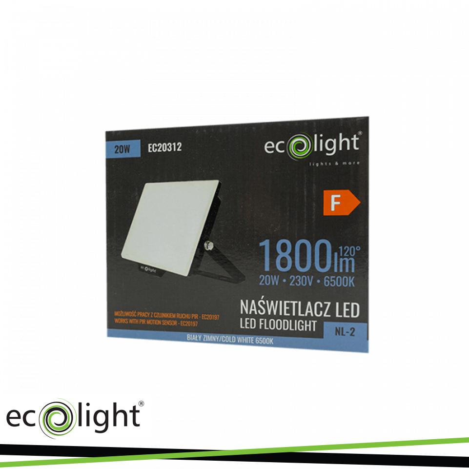 PROIETTORE LED NL-2 20W 6500K  1800LM IP65