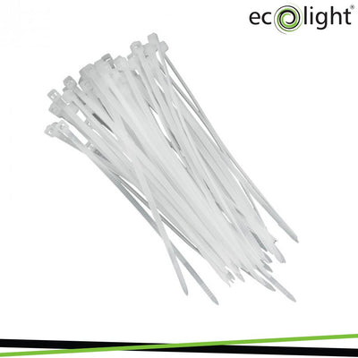 FASCETTA FERMACAVO 2,5X100MM BIANCO CONF. 100PZ