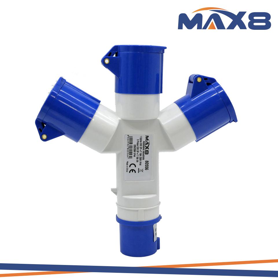MOLTIPLICATORE PRESE INDUSTRIALI 1SP CEE 16A2P+T3 PR 16A2P+T