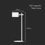 LAMPADA LED DA TAVOLO MAGNETICA 3W CON BATTERIA RICARICABILE USB C COLORE BIANCO TOUCH DIMMERABILE 3IN1