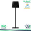 5W LED MAGNETIC TABLE LAMP WITH BATTERY 3600MAH CCT: 3 IN 1 CORPO NERO DIMMABLE