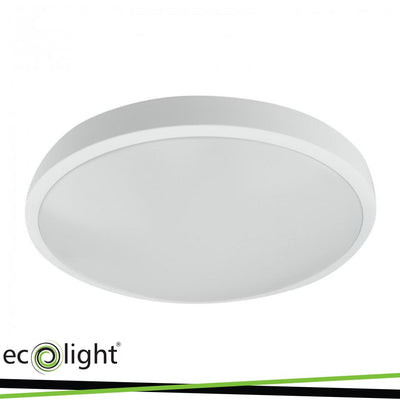 DOME LIGHT 2XE27 TONDO BIANCO