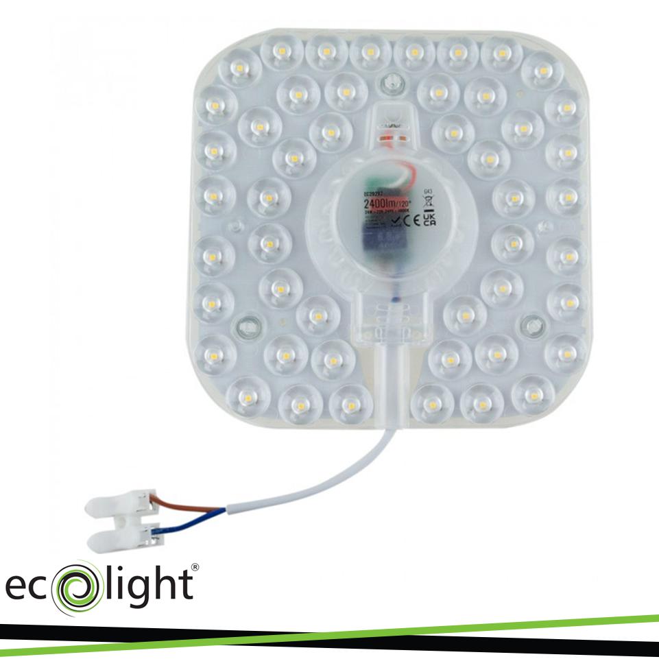 INSERTO PER PLAFONIERA LED     24W 4000K 2400LM