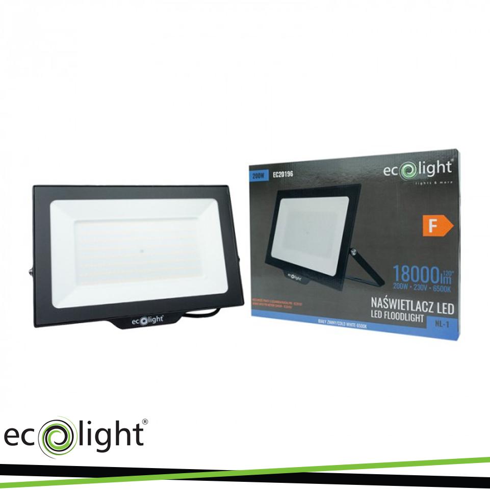 PROIETTORE LED 200W 6500K NL-1 18000LM IP65