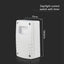 PHOTOCELL SENSOR IP65 WHITE BODY
