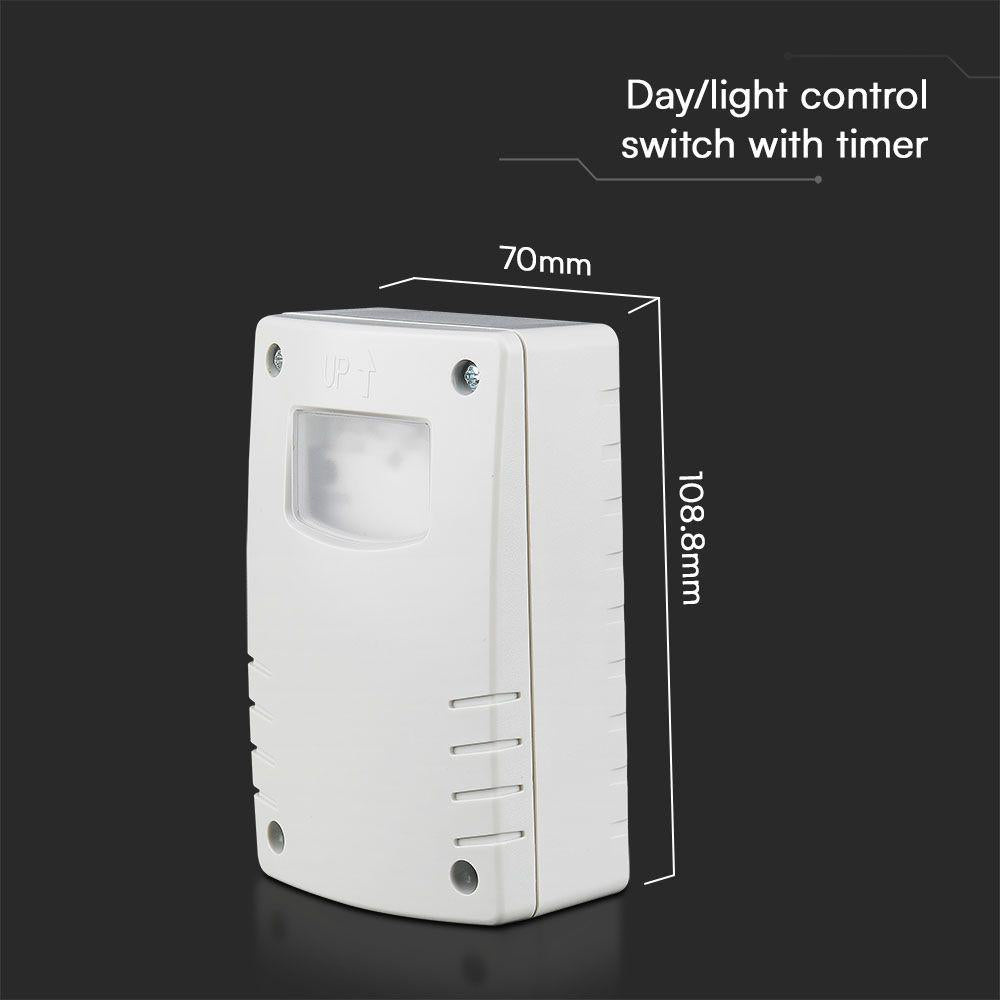 PHOTOCELL SENSOR IP65 WHITE BODY