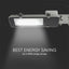 LED ARMATURA STRADALE SAMSUNG CHIP - 50W ORPO GRIGIO 6500K 5 ANNI DI GARANZIA