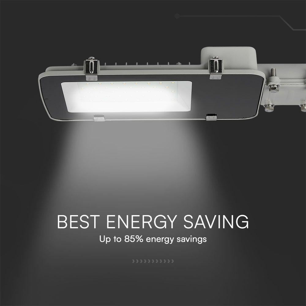 LED ARMATURA STRADALE SAMSUNG CHIP - 50W ORPO GRIGIO 6500K 5 ANNI DI GARANZIA