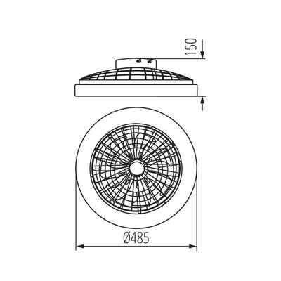 OPRAWA LED PLAVE LED CCT - KANLUX