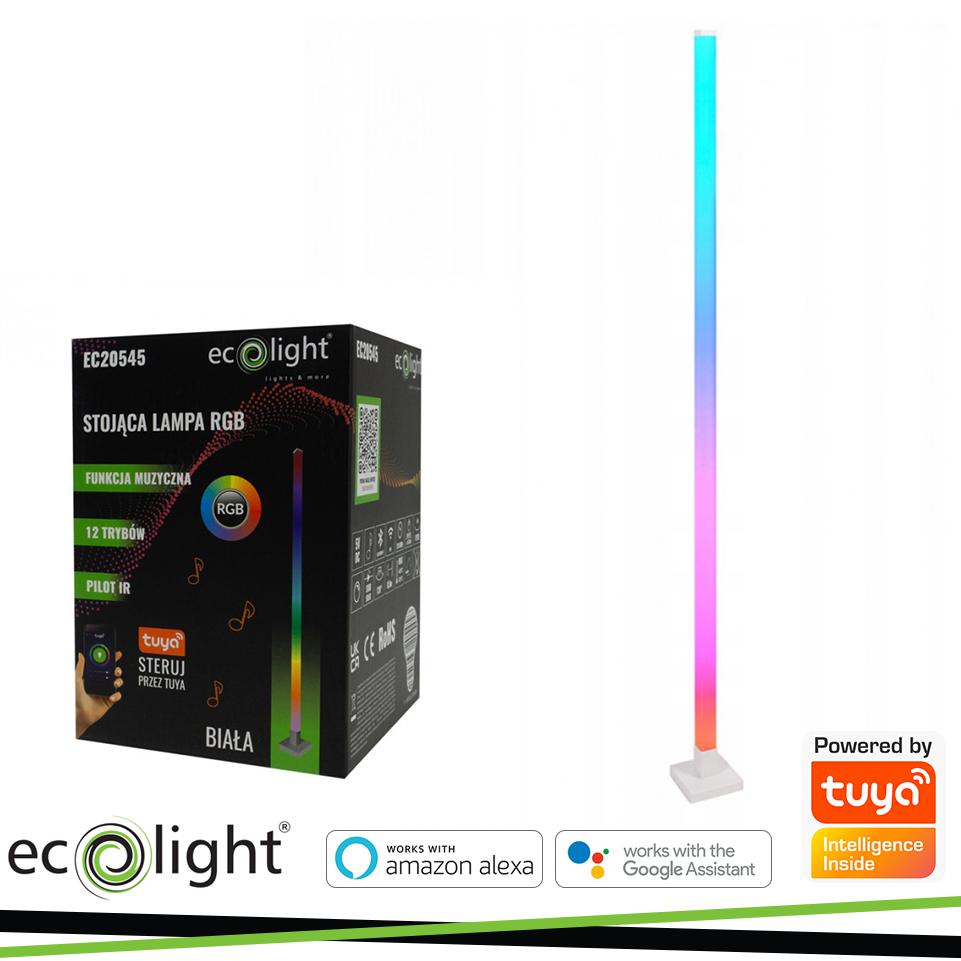 LAMPADA MUSICALE RGB DA TERRA  TUYA WHITE