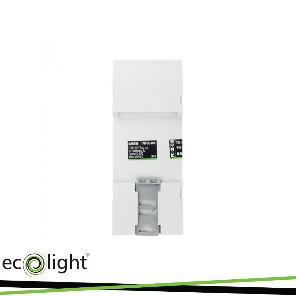 PROGR.ASTRONOMICO ELETTRONICO  PC-3E-DIN 3600W 16A 2 CANALI